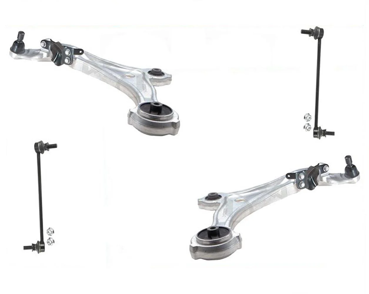 Ft Left & RIght Lower Control Arms & Sway Bar Links For Nissan Quest 2011-2017