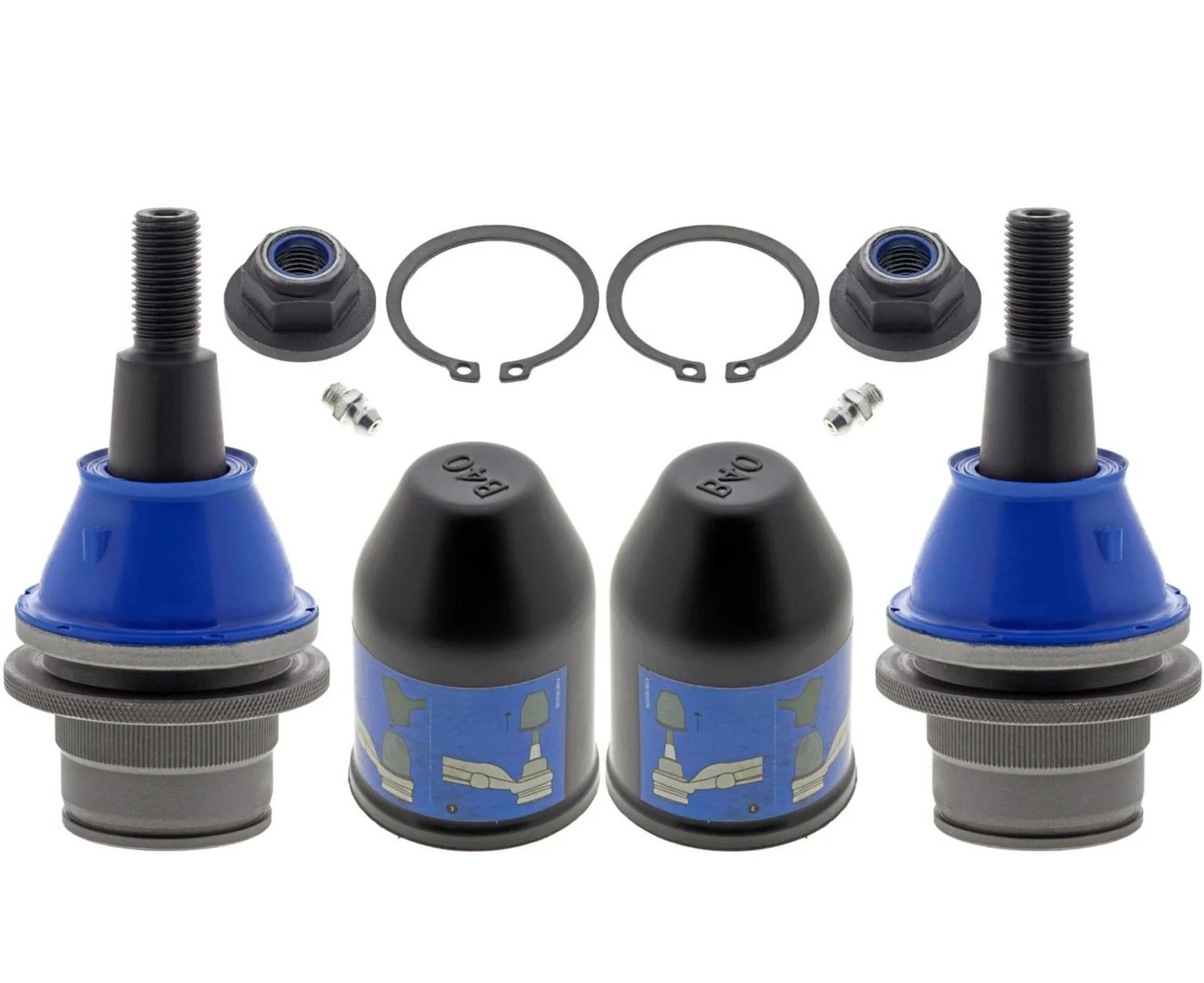 Front Left & Right Mevotech Lower Ball Joints For Ford F-150 F150 2021-2023