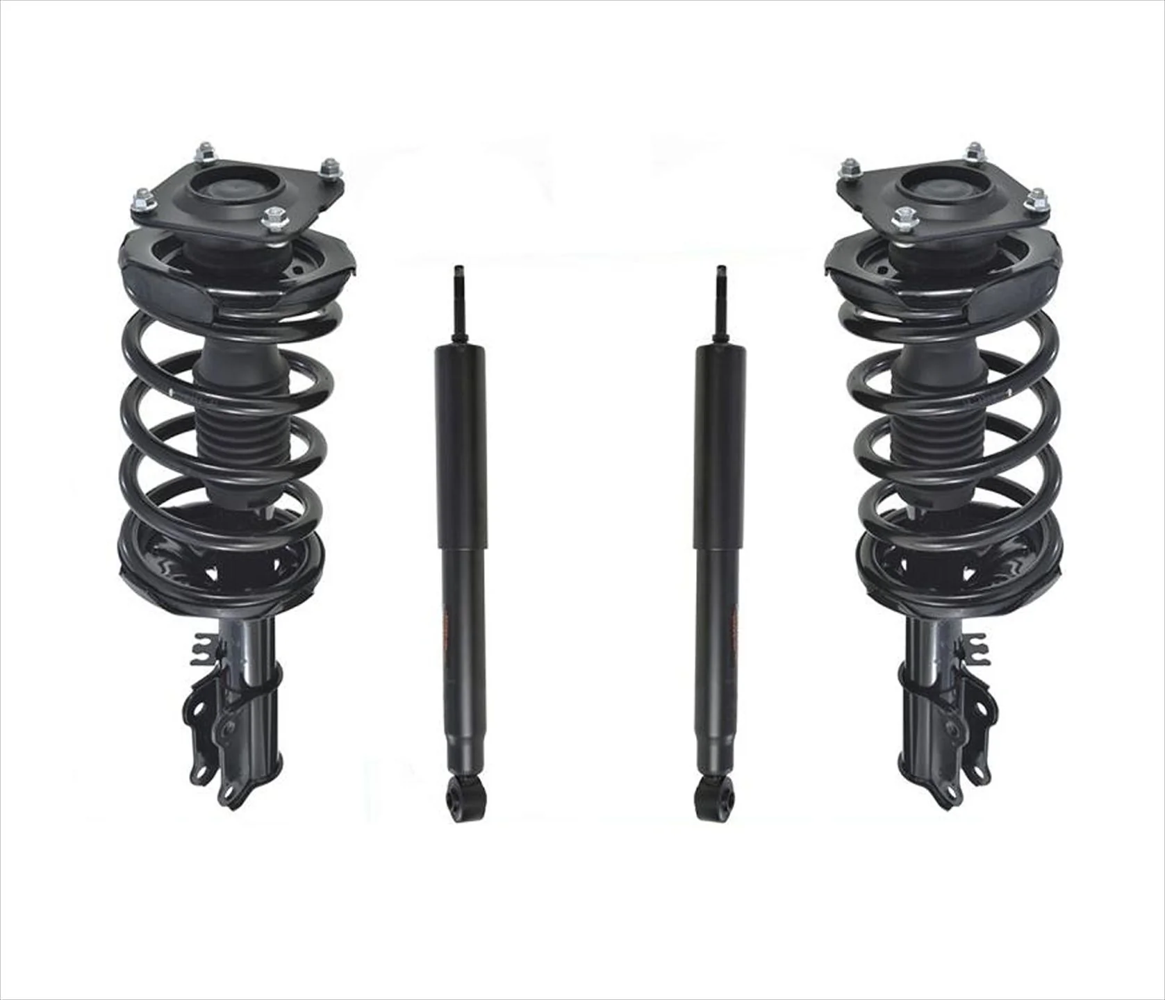 Front Left & Right Quick Strut Assembly & Rear Shocks For 02-05 Kia Sedona