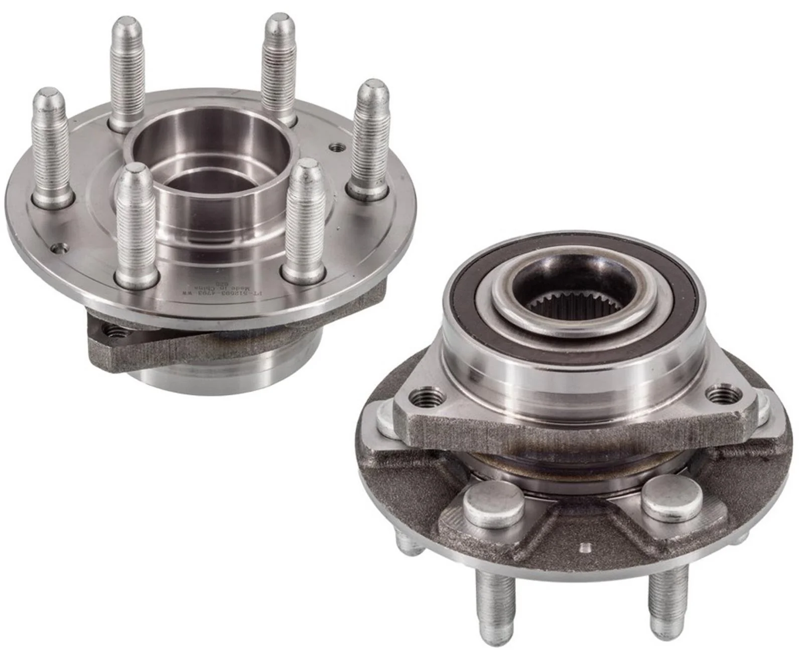Front Left & Right Wheel Hub Bearings For Chevrolet Traverse 2018-2022
