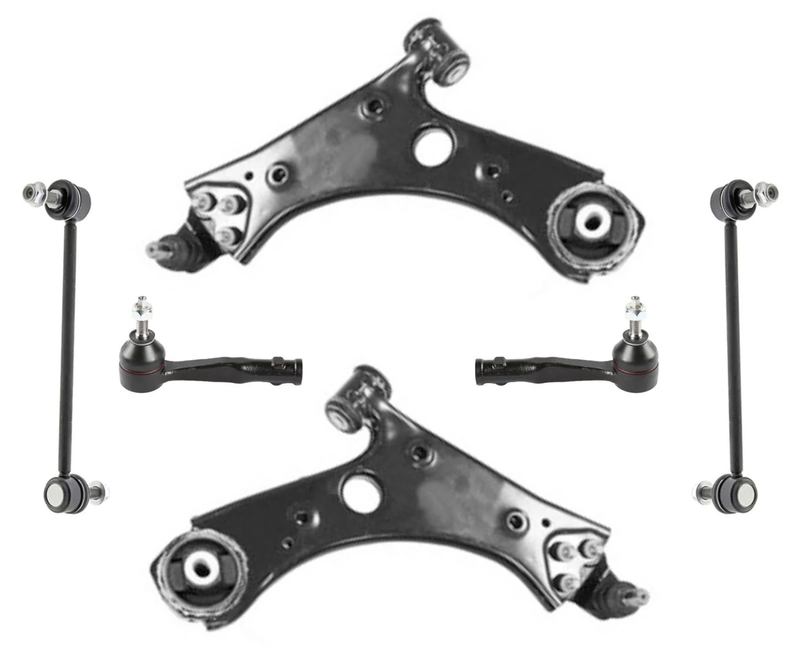 Front Lower Arms Tie Rods & Links For Jeep Renegade Front Wheel Drive 2015-2021