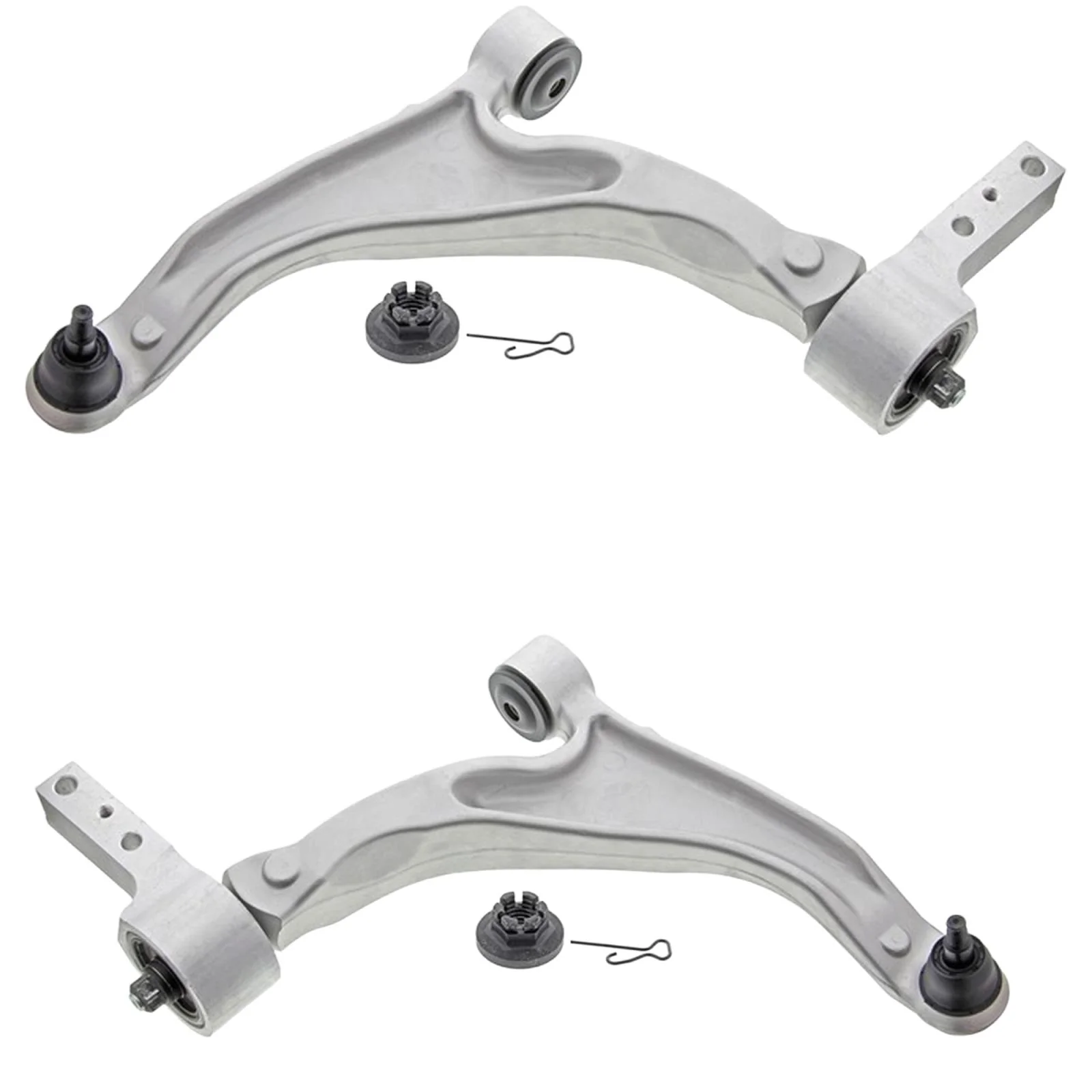 Front Lower Ball Joints And Control Arms Tie Rods For Honda Pilot 2009 2012 2015 - Image 2