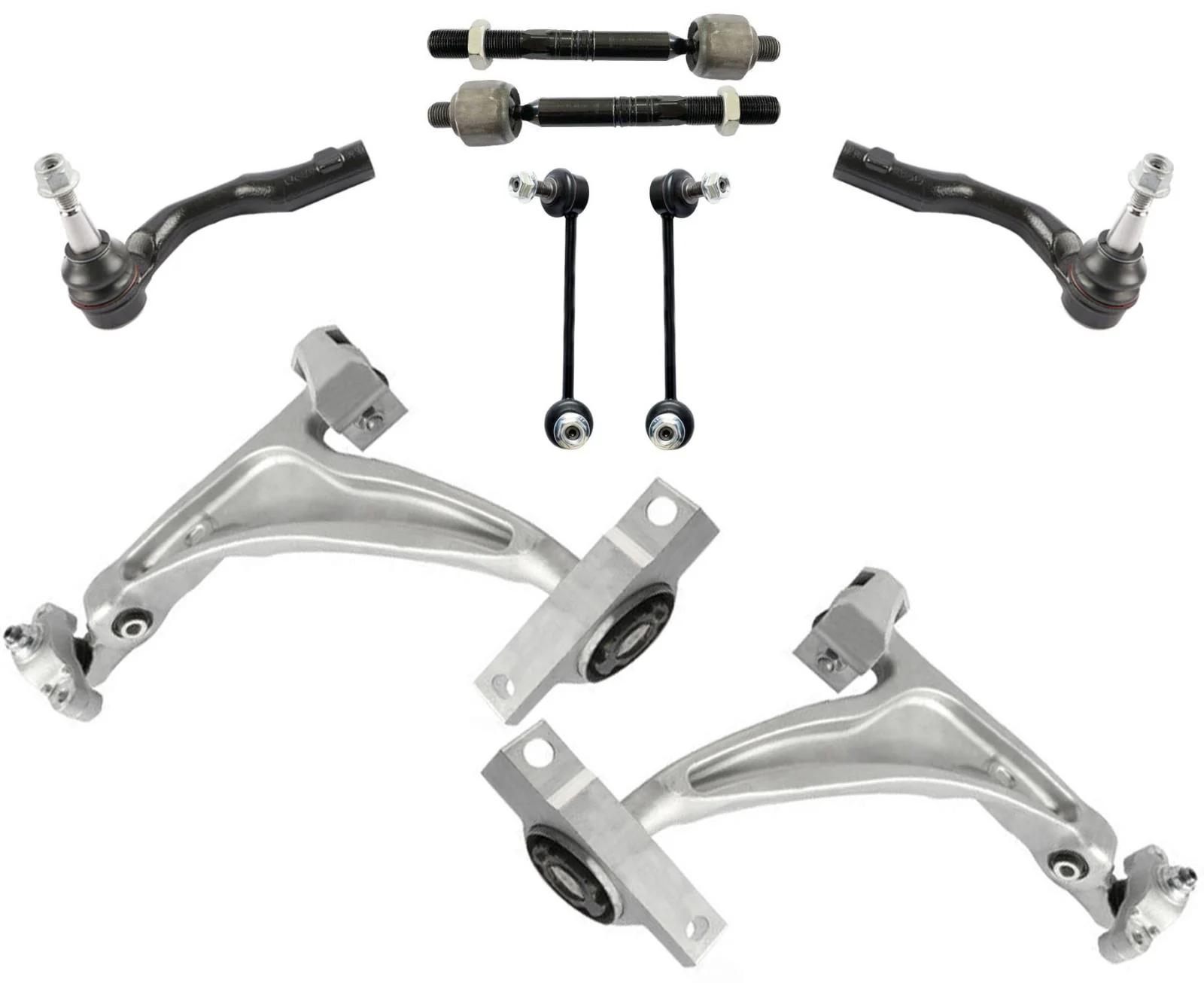 Front Lower Control Arms Ball Joins Tie Rods & Links For Volvo XC90 2016-2024