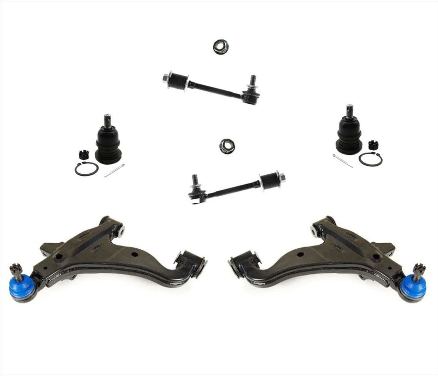Front Lower Control Arms & Ball Joint LInks For 05-14 Tacoma Rear Wheel Drive