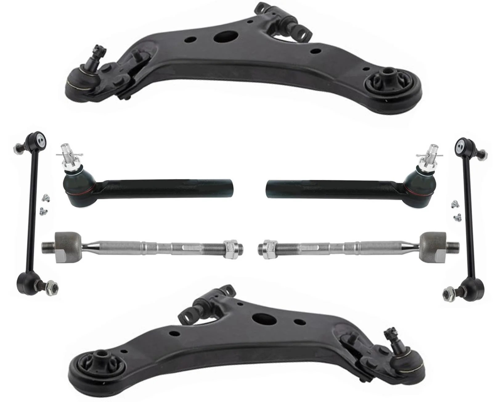 Front Lower Control Arms Ball Joints Tie Rods & Links For Lexus RX350 2016-2021