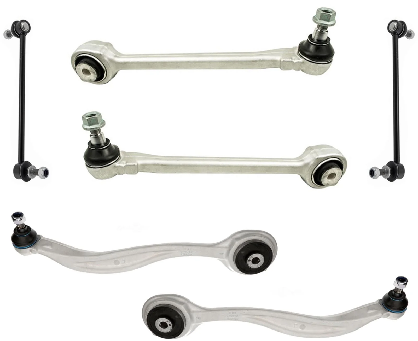 Front Lower Control Arms & Sway Bar Links For Mercedes Benz GLK350 2010-2015