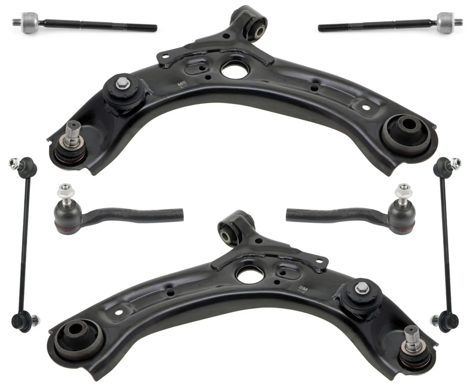 Front Lower Control Arms Tie Rods & Links For Mazda 3 2019-2023 Mexico Built