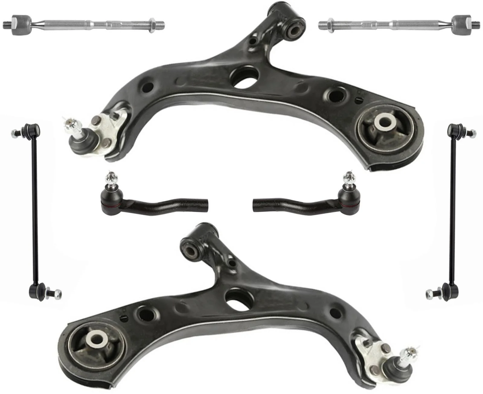 Front Lower Control Arms Tie Rods & Links For Toyota Corolla 2.0L 2020-2022