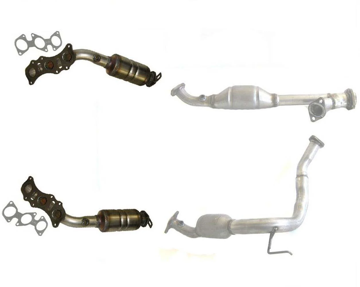 Front Manifold & Rear Catalytic Converters Fits 2007-2009 Toyota FJ CRUISER 4.0L