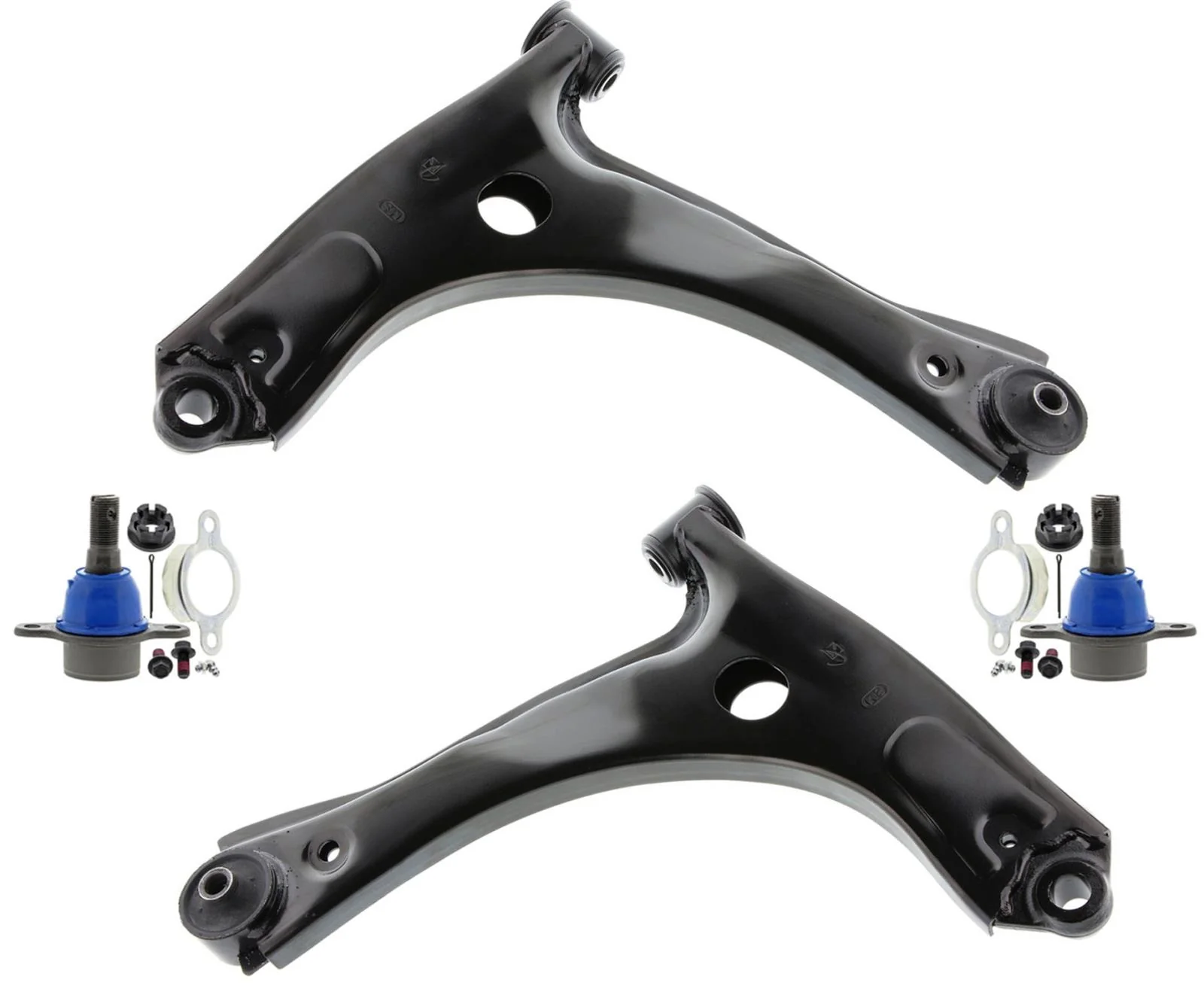Front Mevotech Control Arms &  Lower Ball Joints For Ford Transit 150 2015-2019