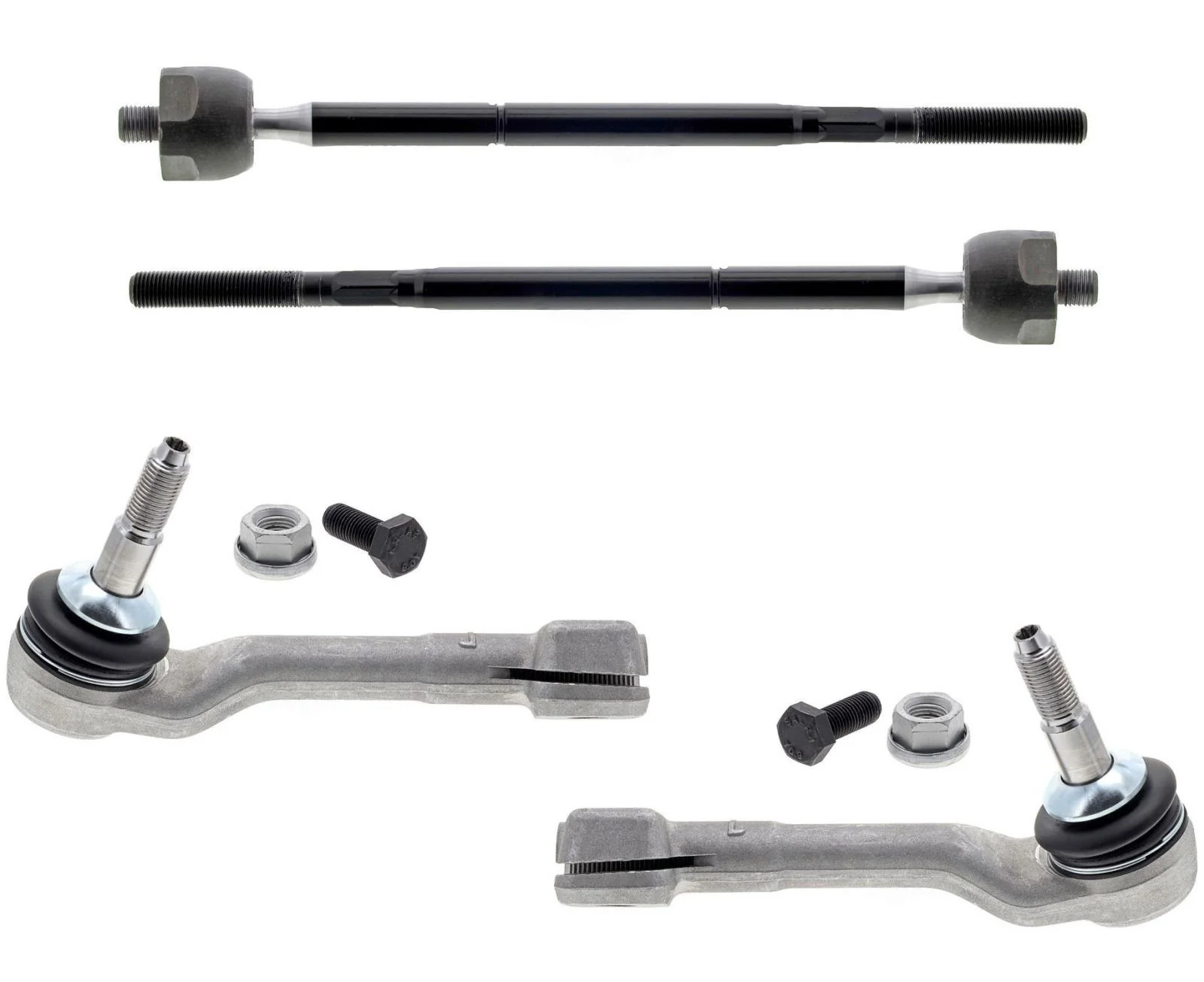 Front Mevotech Left & Right Inner & Outer Tie Rods For BMW I3 2014-2021