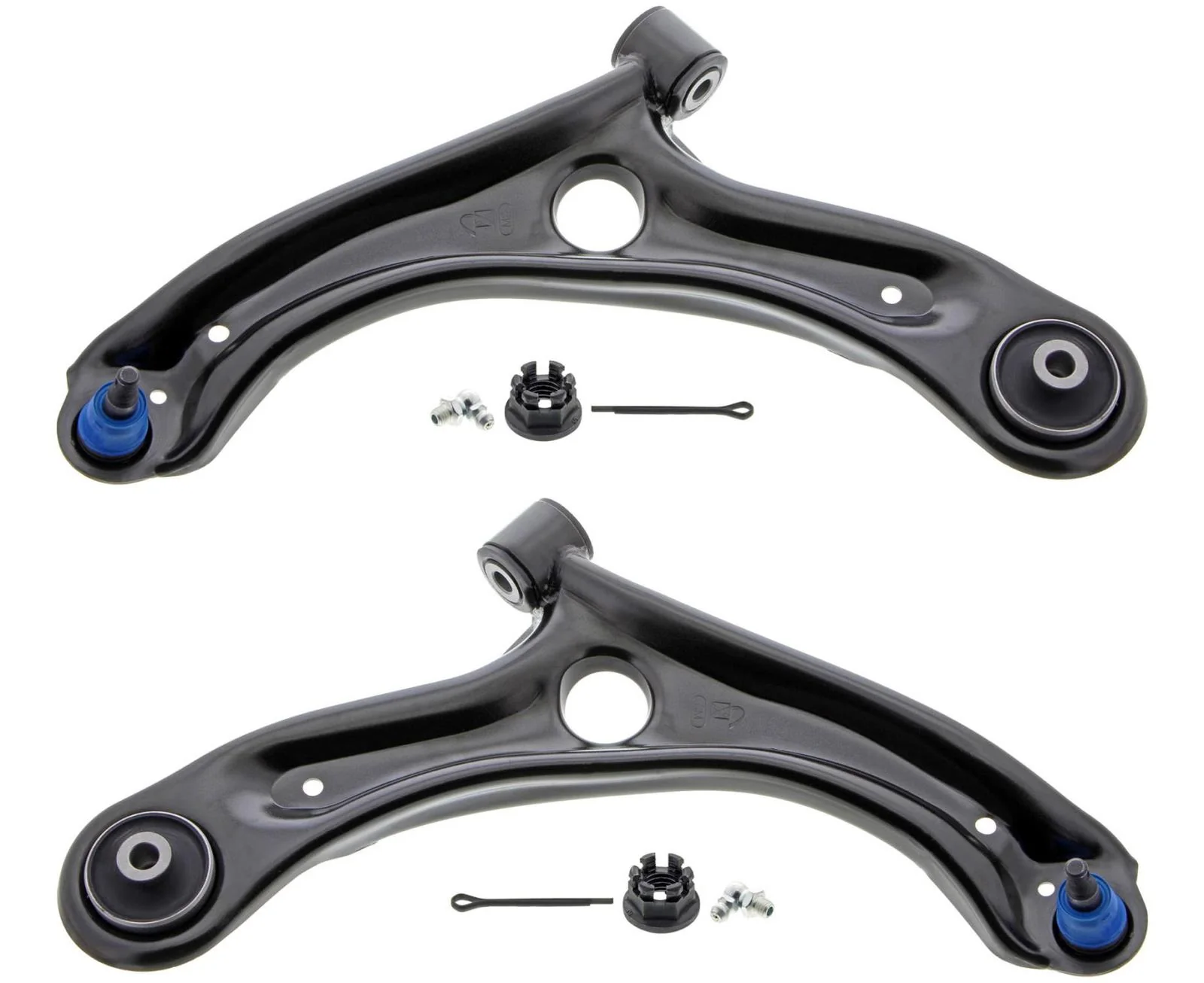 Front Mevotech Lower Control Arms & Lower Ball Joint For Honda FIt 2015-2020