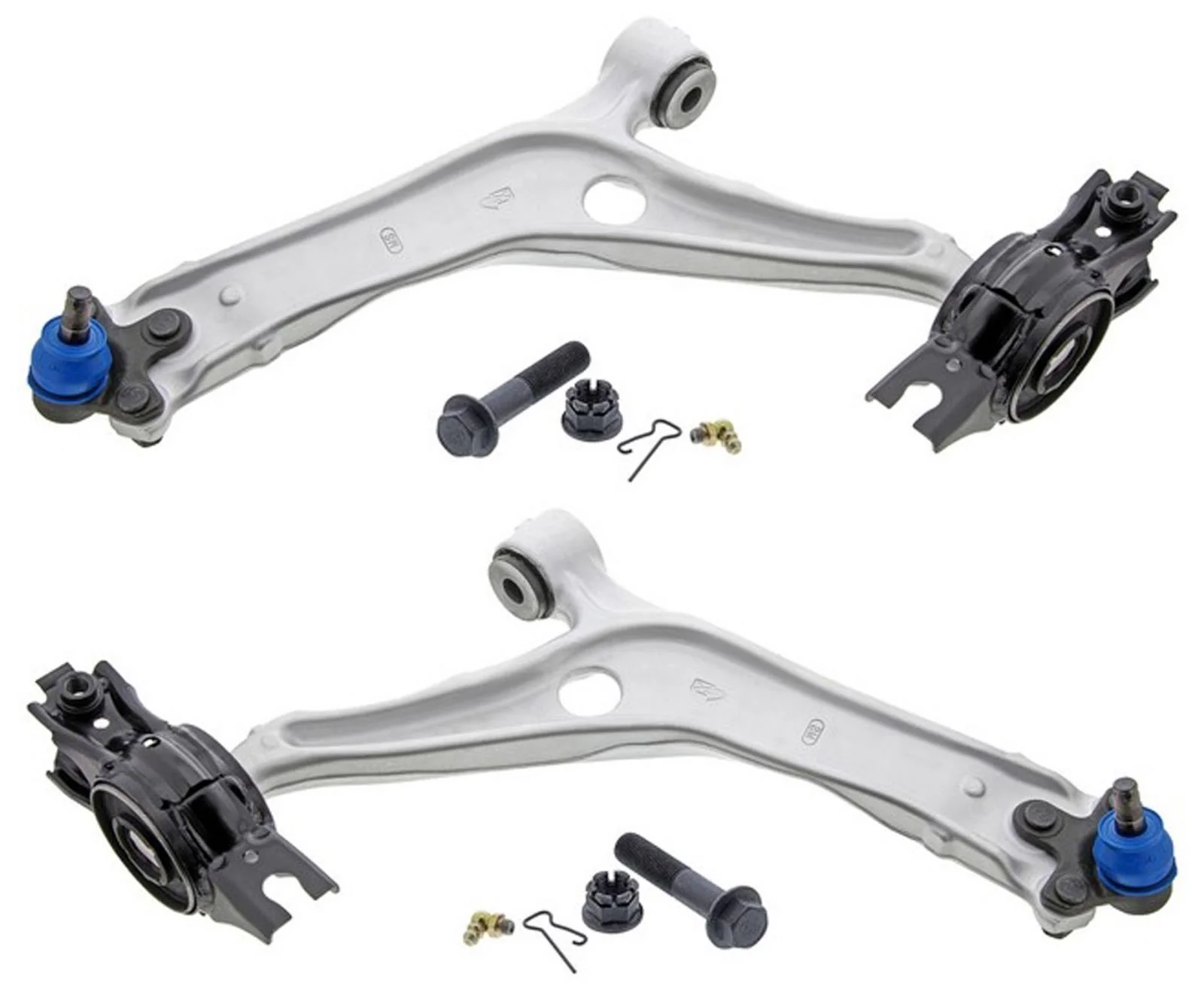 Front Mevotech Lower Control Arms W/ Ball Joints For Honda Accord 2018-2022