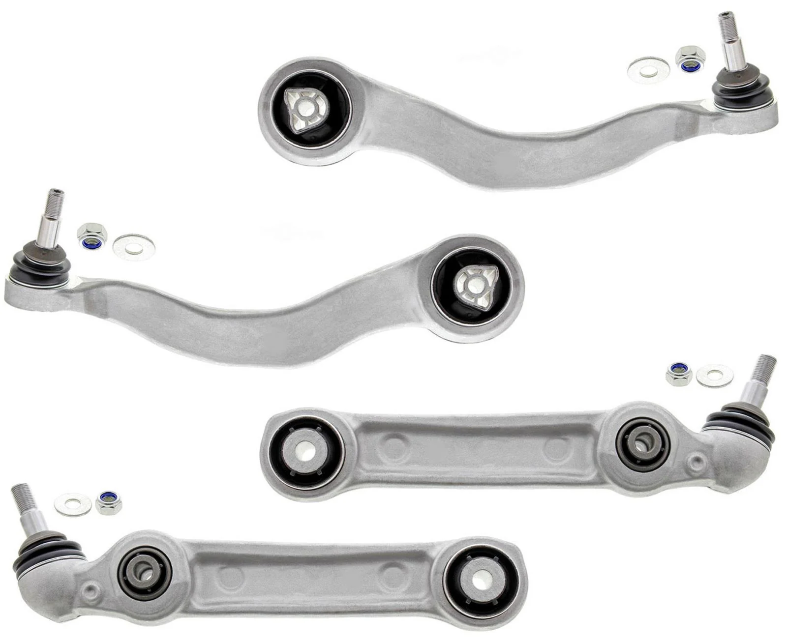 Front Mevotech Lower Forward & Rearward Control Arms For BMW 530I 540I 17-2020