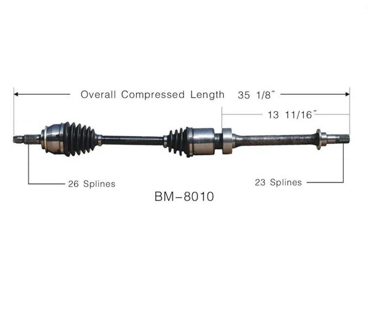 Front Passengers Axle Automatic Transmission Mini Cooper 1.6L SOHC 2002-2010