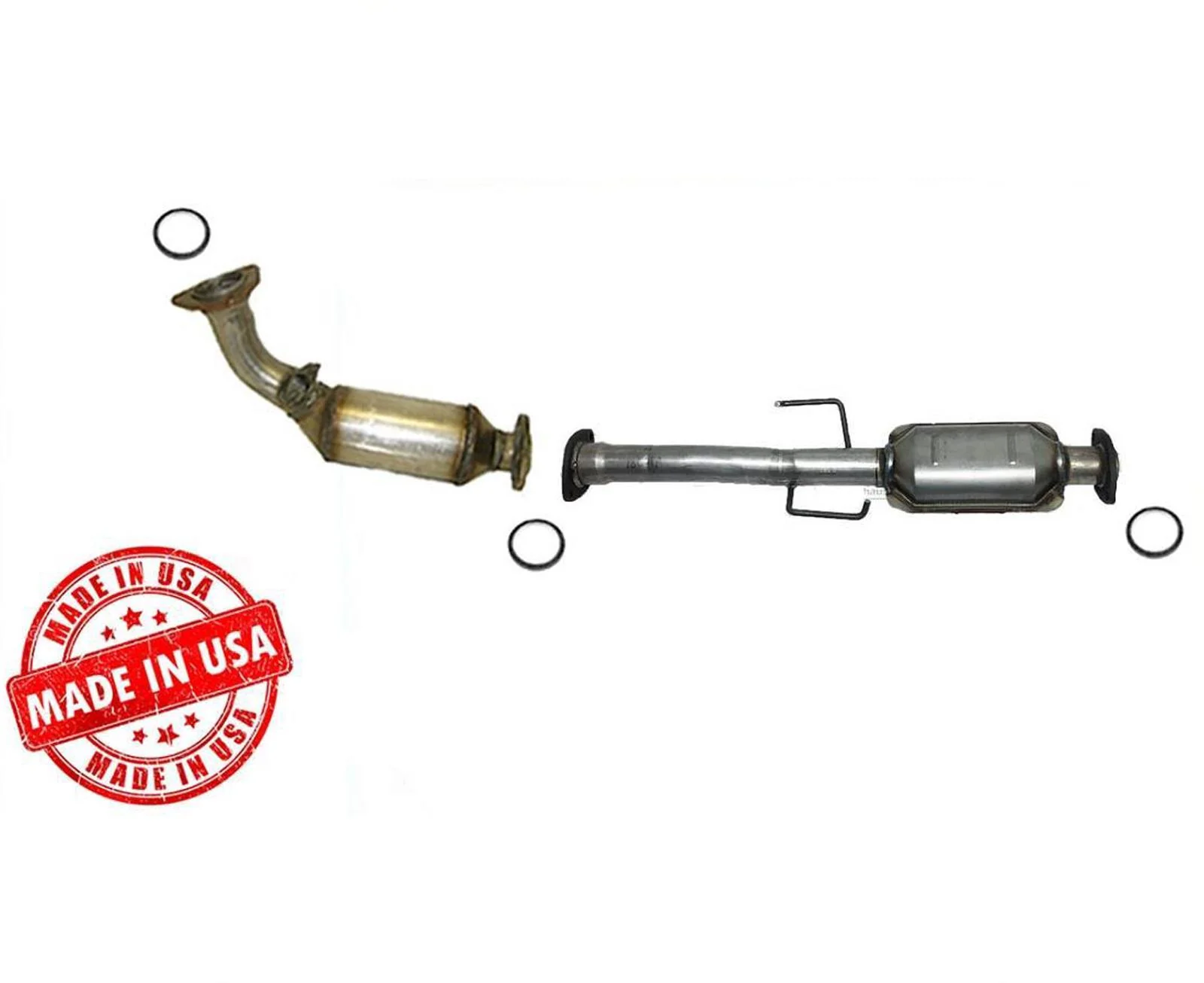 Front & Rear Catalytic Converter w/ Gaskets For Toyota Tacoma 3.4L 00-04