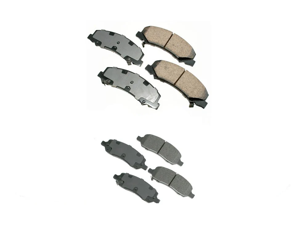 Front & Rear Ceramic Brake Pads For Buick Lucerne 2006 2007 2008 2009 2010 2011