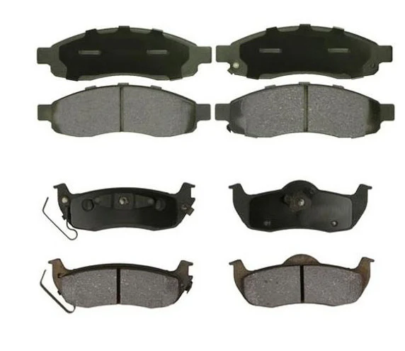Front & Rear Ceramic Brake Pads Fits Nissan Armada Titan QX56 2004-2006
