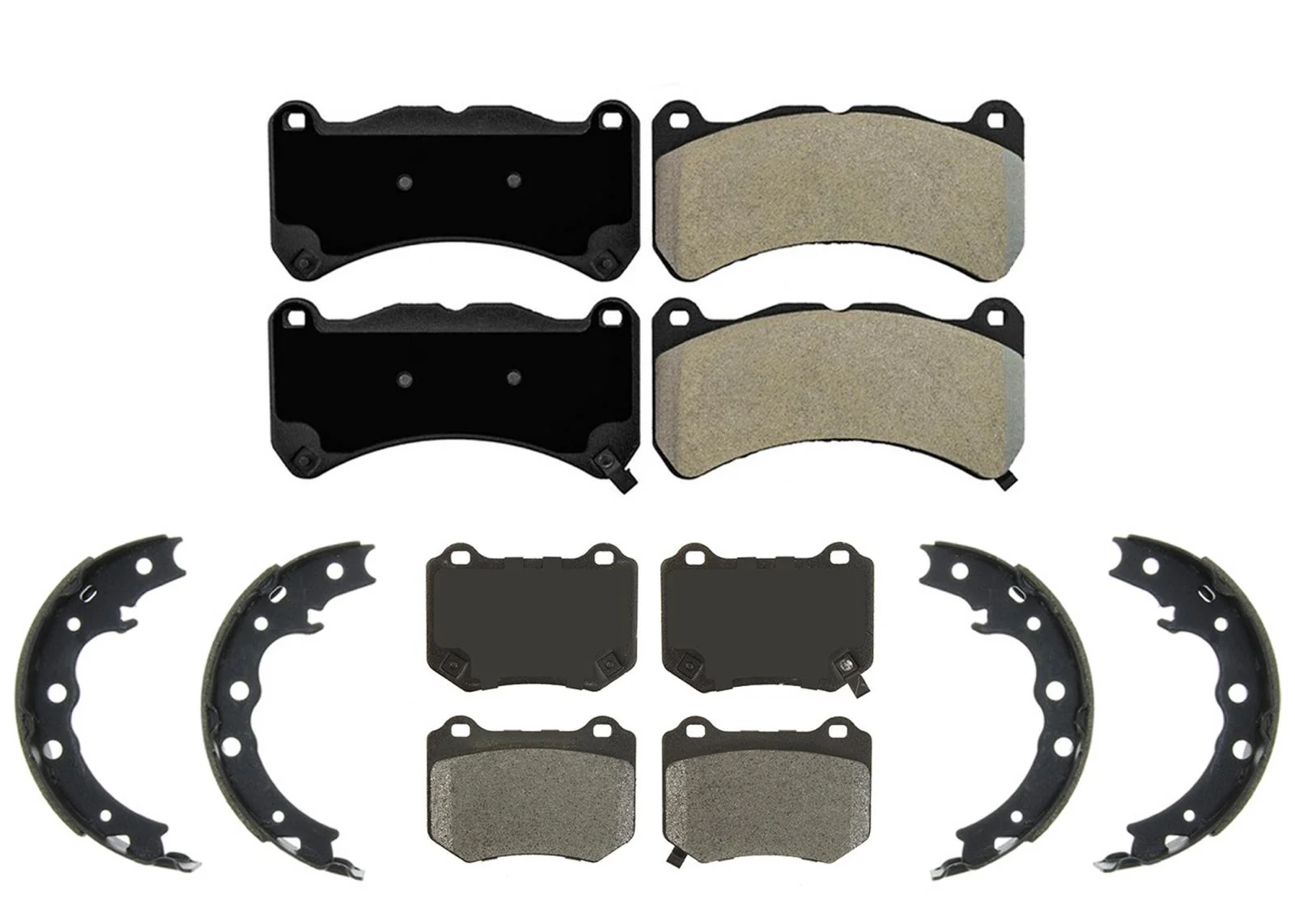 Front & Rear Ceramic Disc Brake Pads for Subaru WRX STi 2018 2019 2020 2021