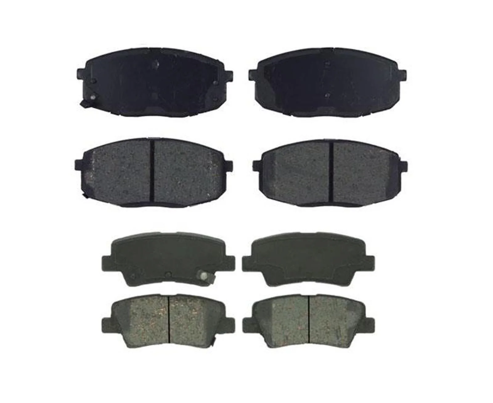 Front & Rear Ceramic Pads for 2014-2016 Kia Soul