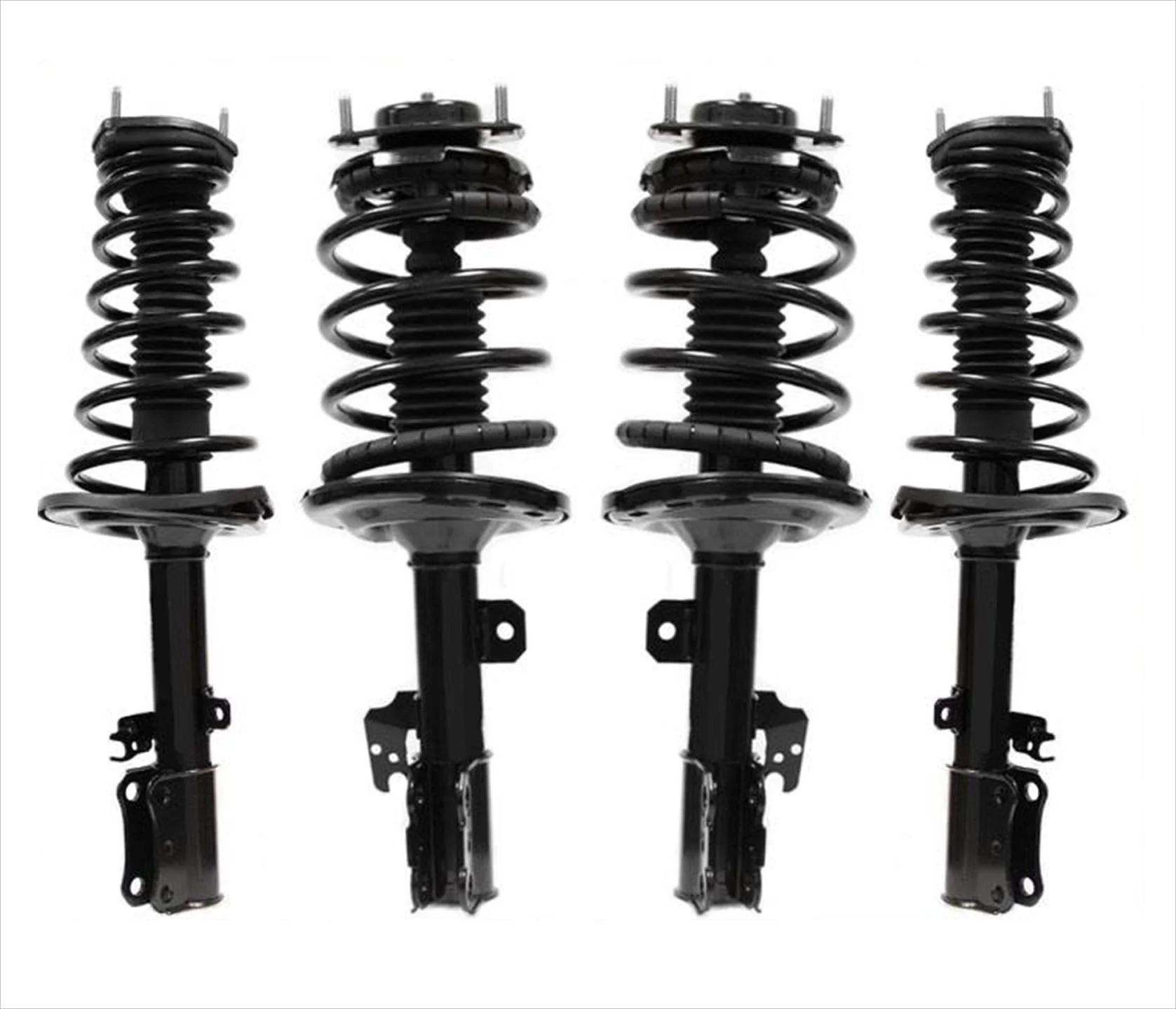 Front & Rear Complete Coil Spring Struts for Toyota Camry Hybrid 4pc 07-11