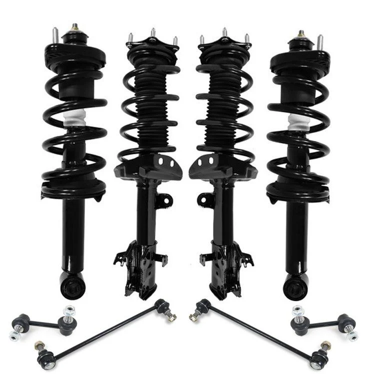 Front & Rear Complete Struts & Links For Honda CRV 2012-2014 All Wheel Drive