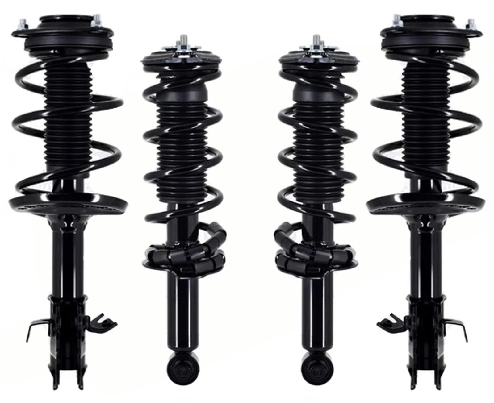 Front & Rear Complete Strut Assembly W Coil Spring For Subaru Impreza 2017-2019