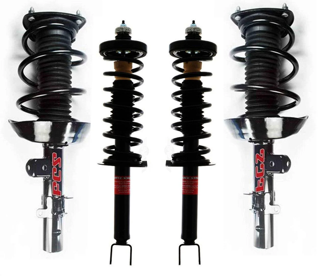 Front & Rear Complete Struts Assembly For Honda Accord Hybrid 2013-2017