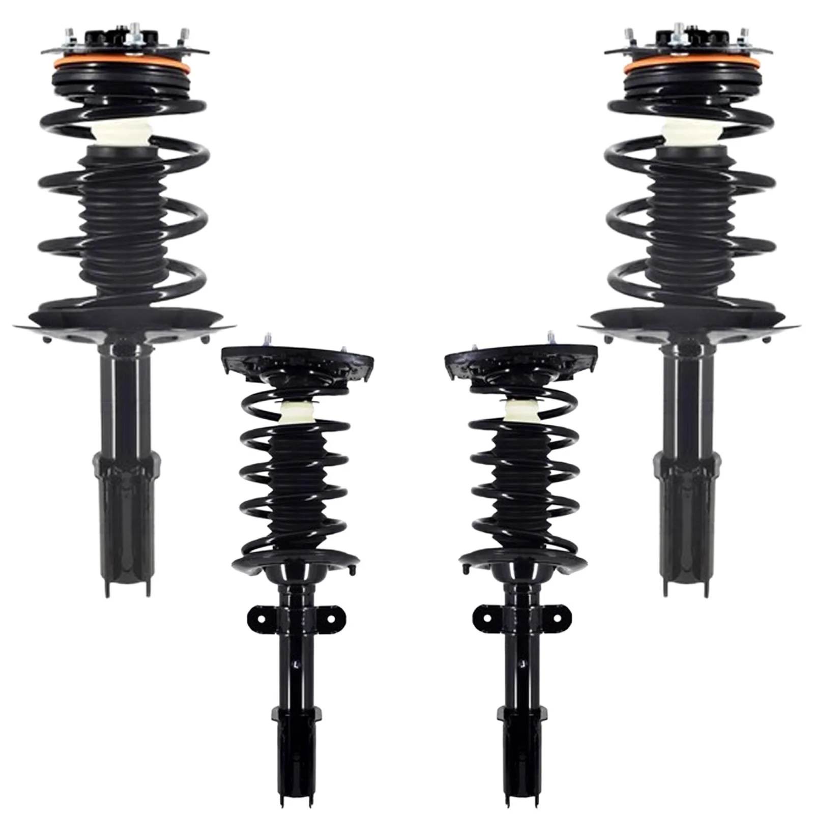Front & Rear Complete Struts W/ Coil Spring for Chevrolet Impala 2006 2010 2013