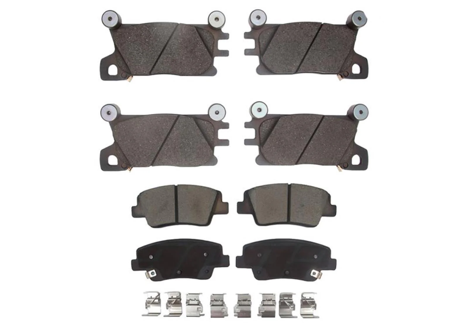 Front & Rear Disc Brake Pads for Genesis GV70 22-24 w/ 4 Piston Genesis Brem Bo