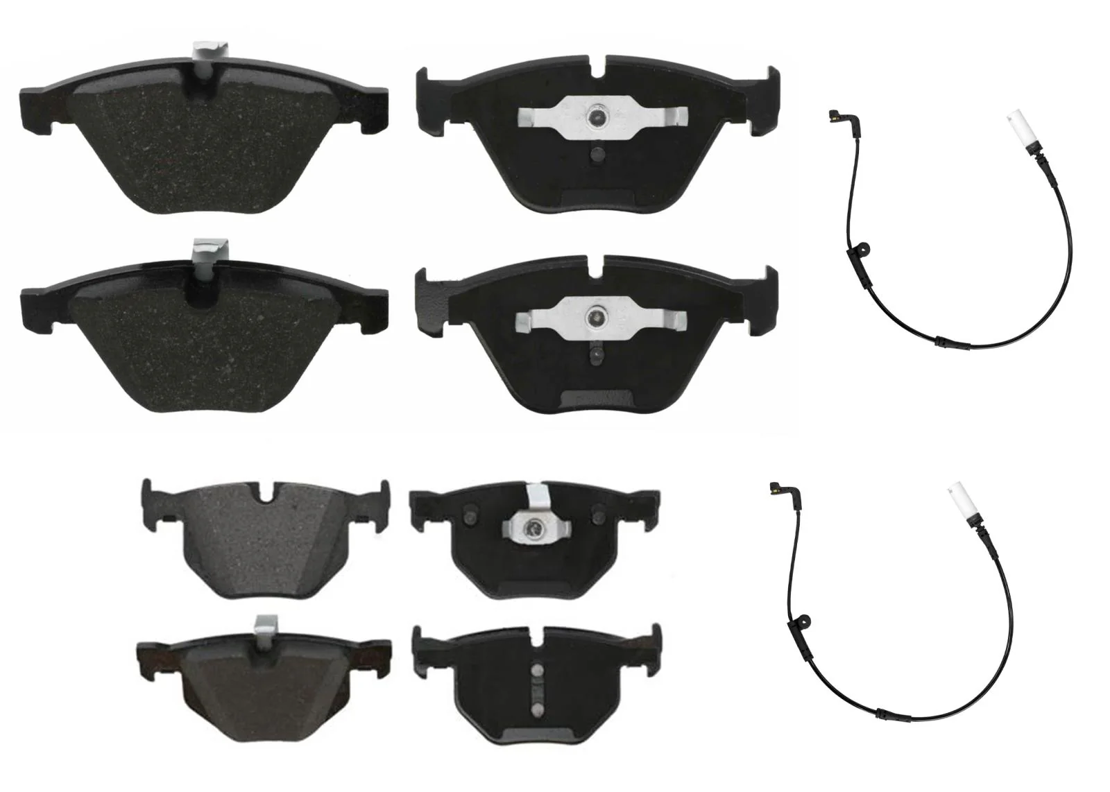 Front & Rear EPS R90 Certified Brake Pads For BMW 525i 04-2007 Automatic Trans
