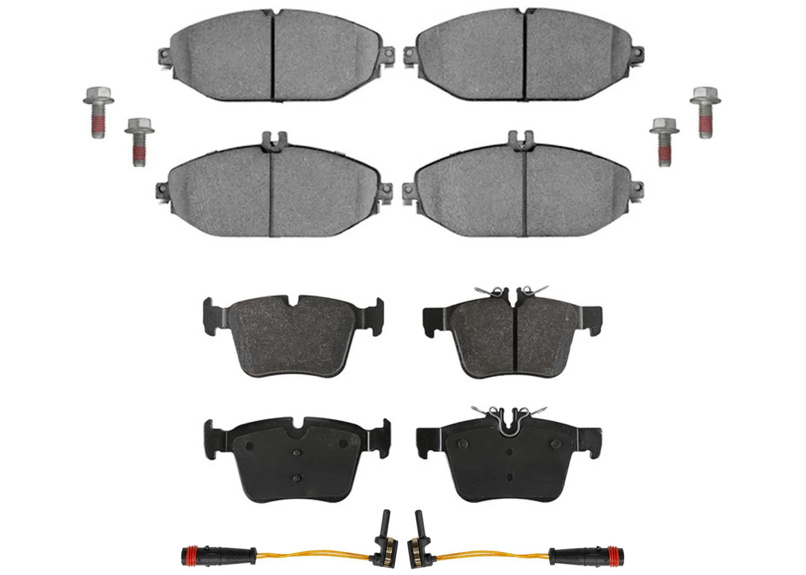 Front & Rear EPS R90 Certified Brake Pads For Mercedes Benz C300 2015 2018 2023