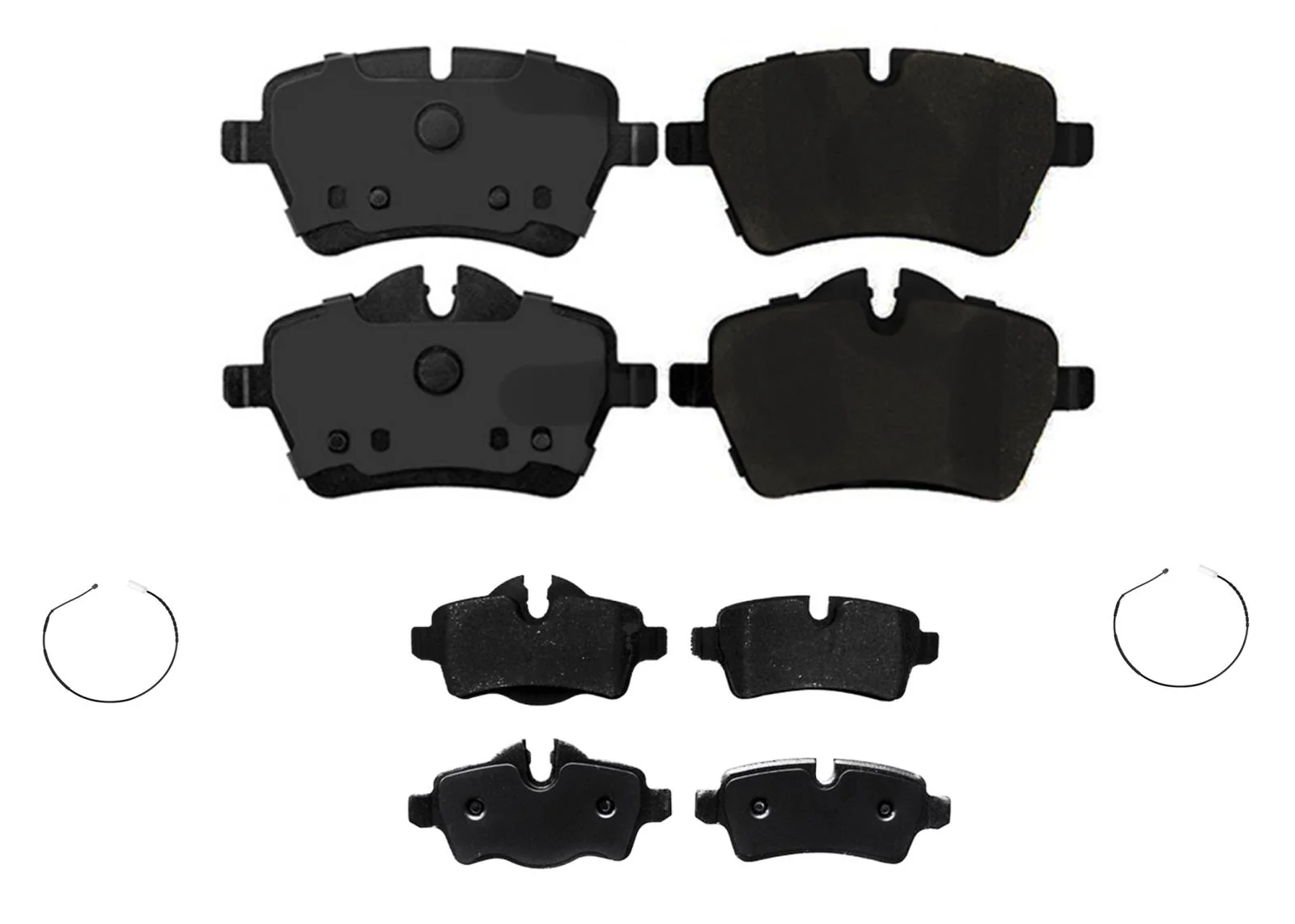 Front & Rear EPS R90 Certified Brake Pads For Mini Cooper Countryman 2011-2016
