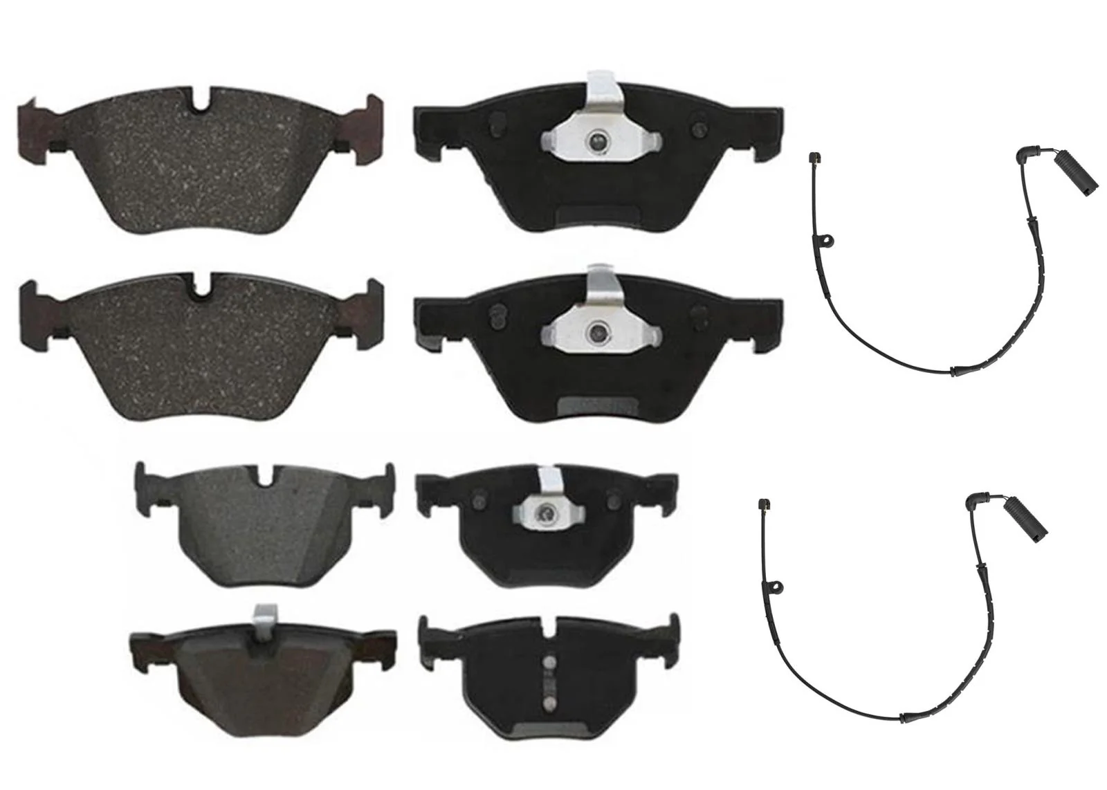 Front & Rear EPS R90 Certified Brake Pads For Q5 2018-2024 W/ Brmbo Calipers