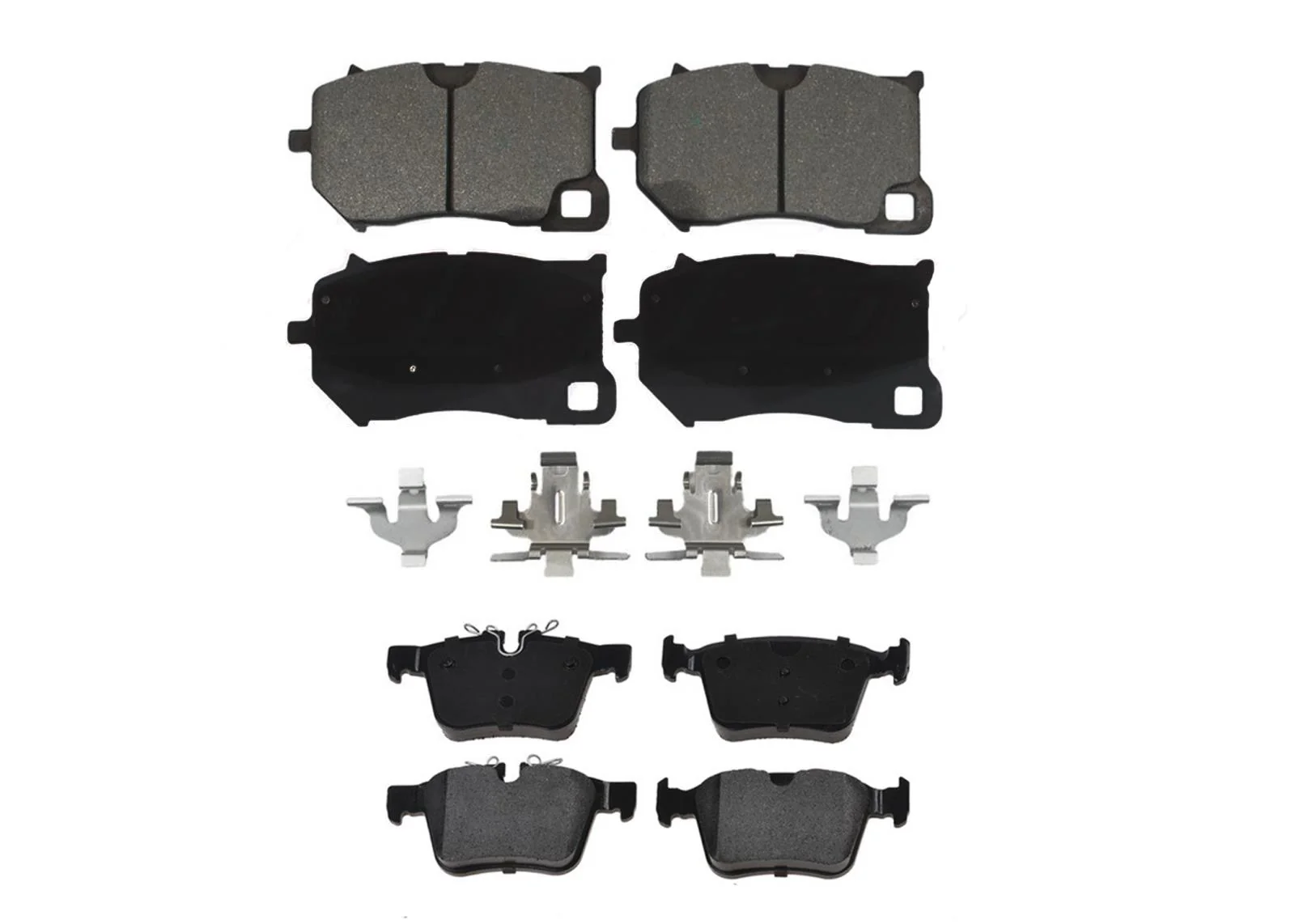 Front & Rear EPS R90 Certified Brake Pads For XC60 22-24 W/ 399MM Front Rotor