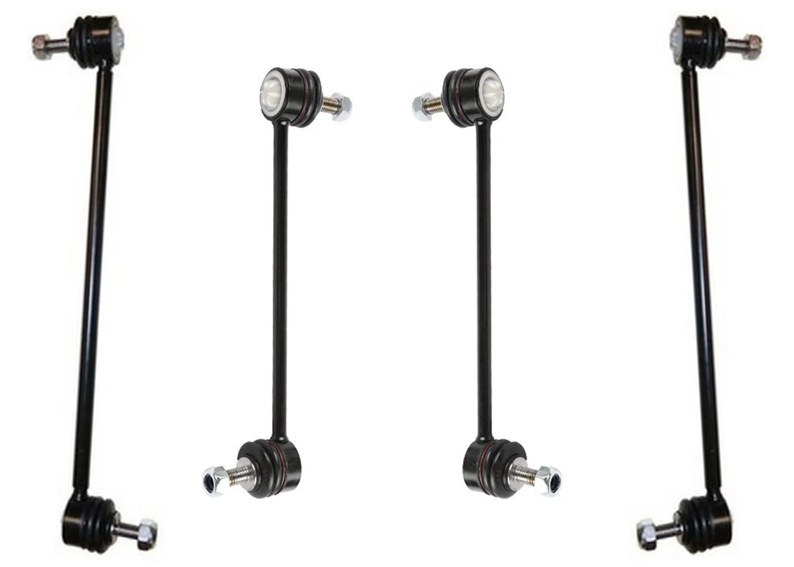 Front + Rear Left Right Sway Bar Links For 12-16 Land Rover Range Rover Evoque