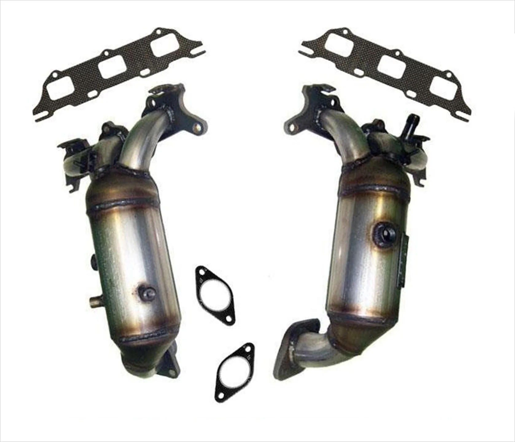 Front & Rear Manifold Catalytic Converter fits Sebring Avenger 2.7L ONLY 07-10