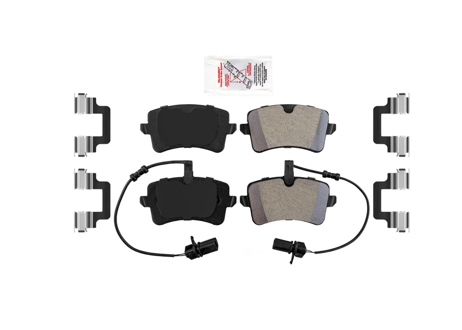 Front & Rear OE Style Disc Brake Pads for Audi A8 2011 2012 2013 2015 2017 2018 - Image 3