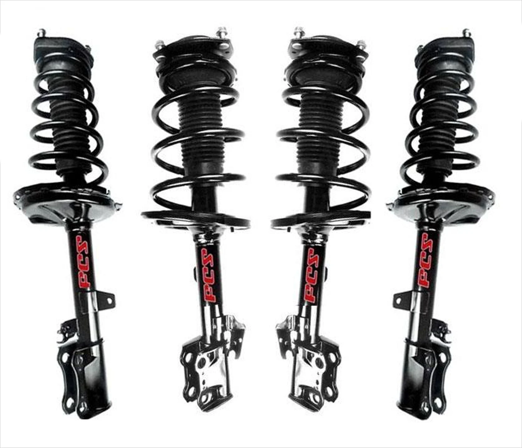 Front & Rear Struts Front Wheel Drive for Toyota Highlander 2.7L 09-10