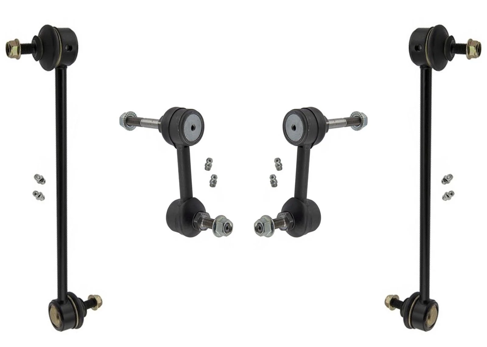 Front + Rear Suspension Sway Bar Stabilizer Links Set for Ford Escape 09-12