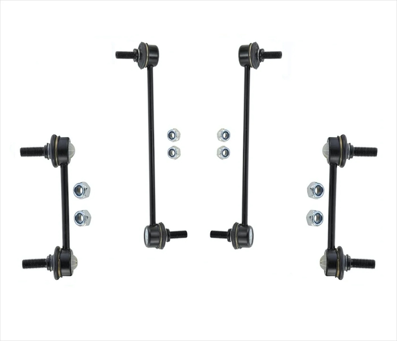 Front & Rear Sway Bar Links For 10-13 Ford Transit Connect REF# K750500 K750397