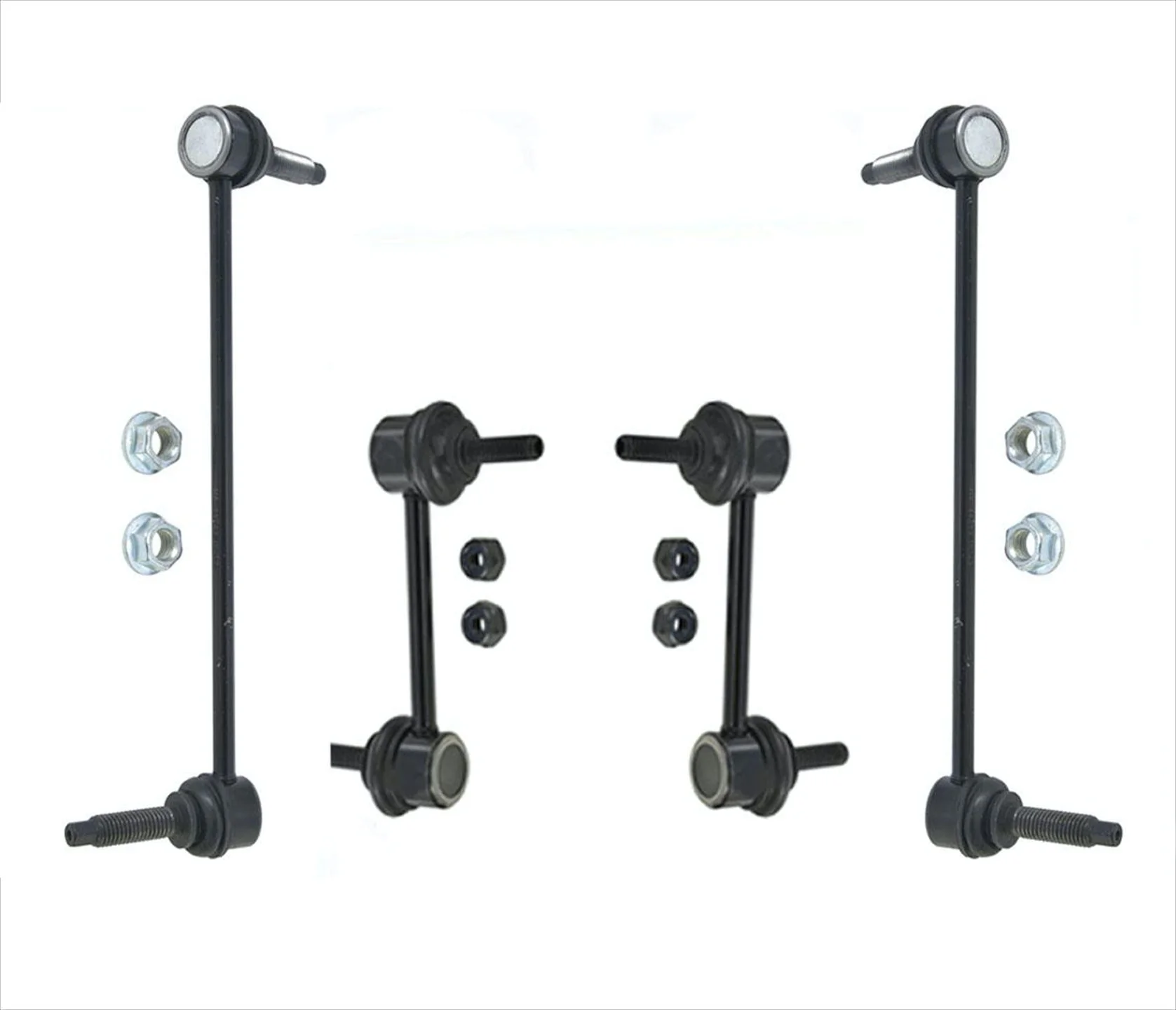 Front & Rear Sway Bar Links For Ford Flex 10-17 & Taurus 10-17
