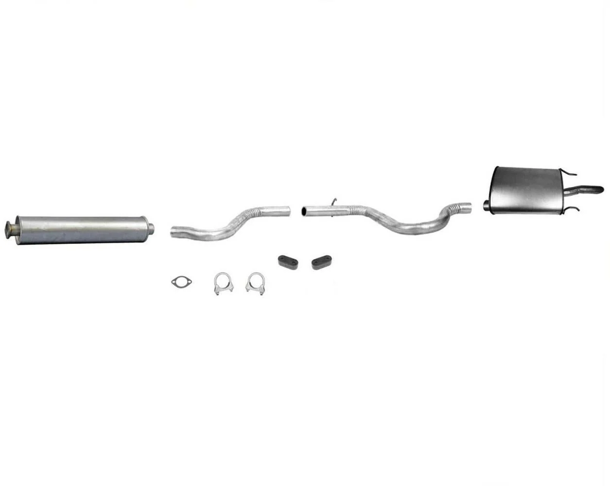 Front Resonator Middle Pipe & Muffler Exhaust System fits 2005-09 LaCrosse 3.8L