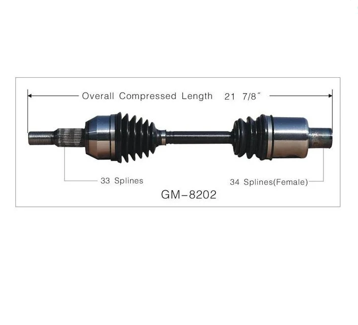 Front Right/Passenger Side Cv Shaft Axle for Equinox 2005-2006 & Torrent 2006