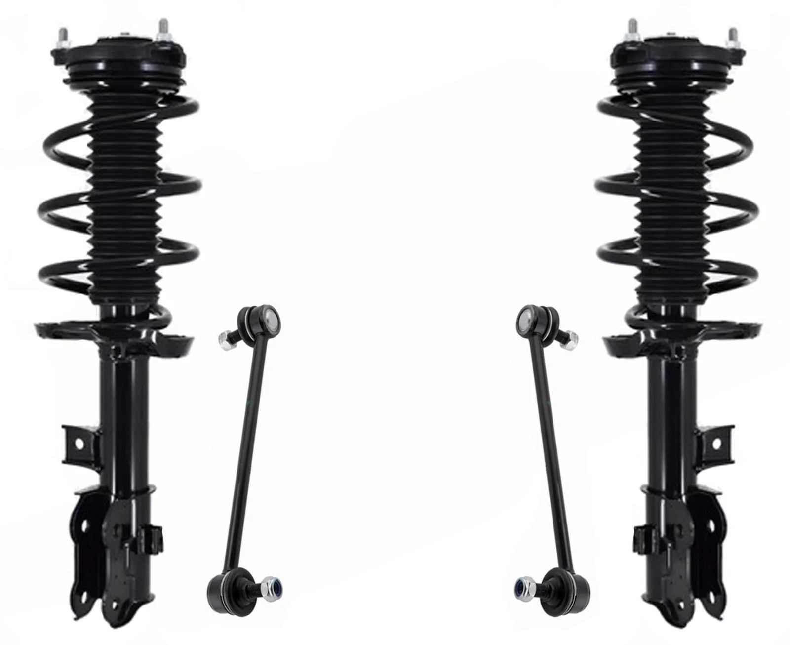 Front Struts Assembly & Links For Kia Sportage 2017-19 SX Turbo All Wheel Drive