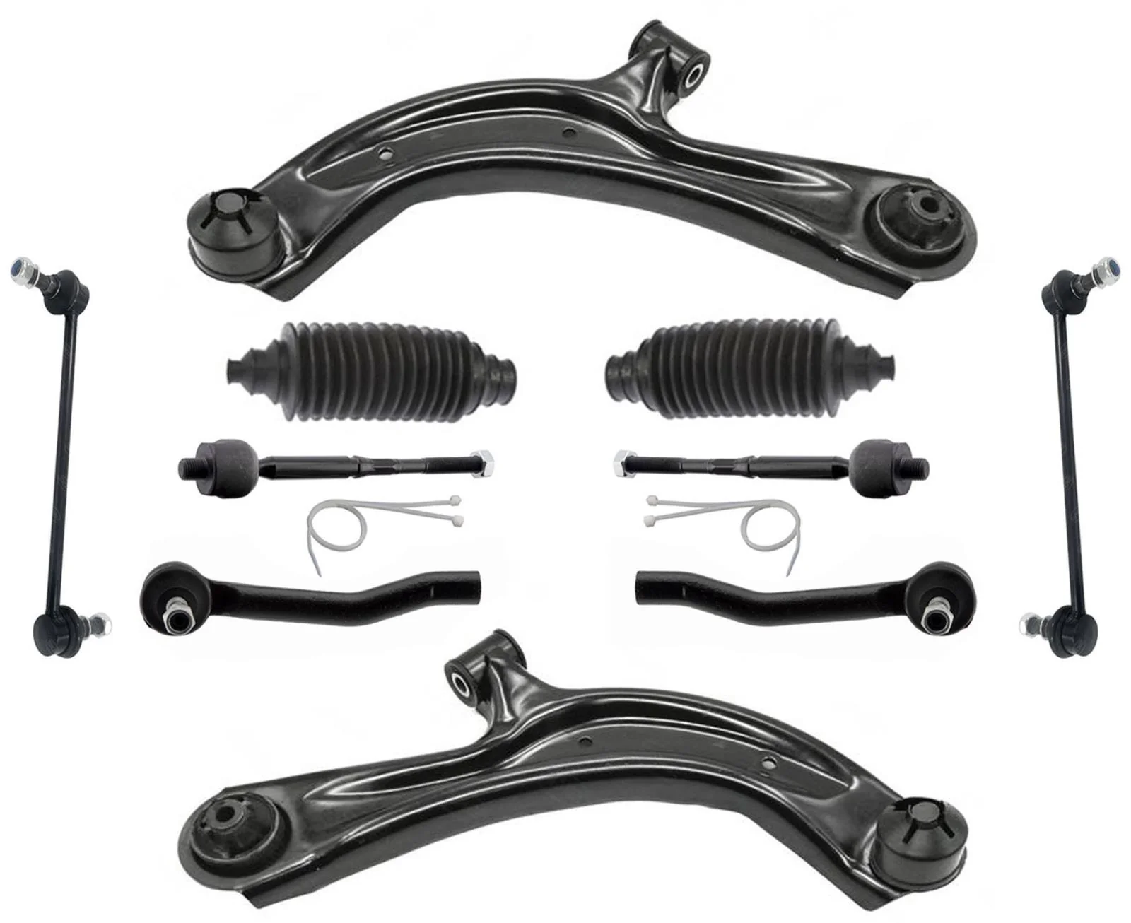 Front Struts Control Arms Inner Outer Tie Rods & Links For Nissan NV200 2013-20 - Image 3