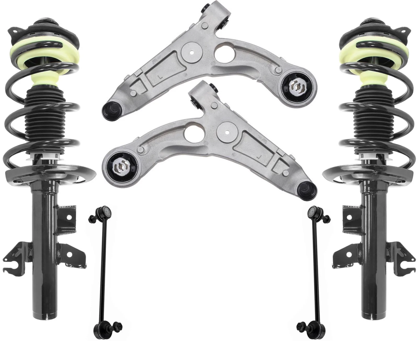 F Coil Spring Struts Control Arms for Chrysler 200 Front Wheel Drive 2015-2017