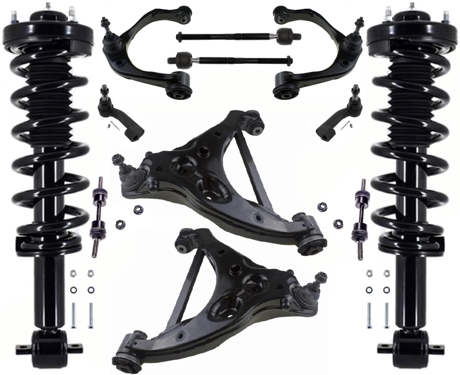 Front Struts Control Arms & Links For Ford Expedition 4 Wheel Drive 2018-2022