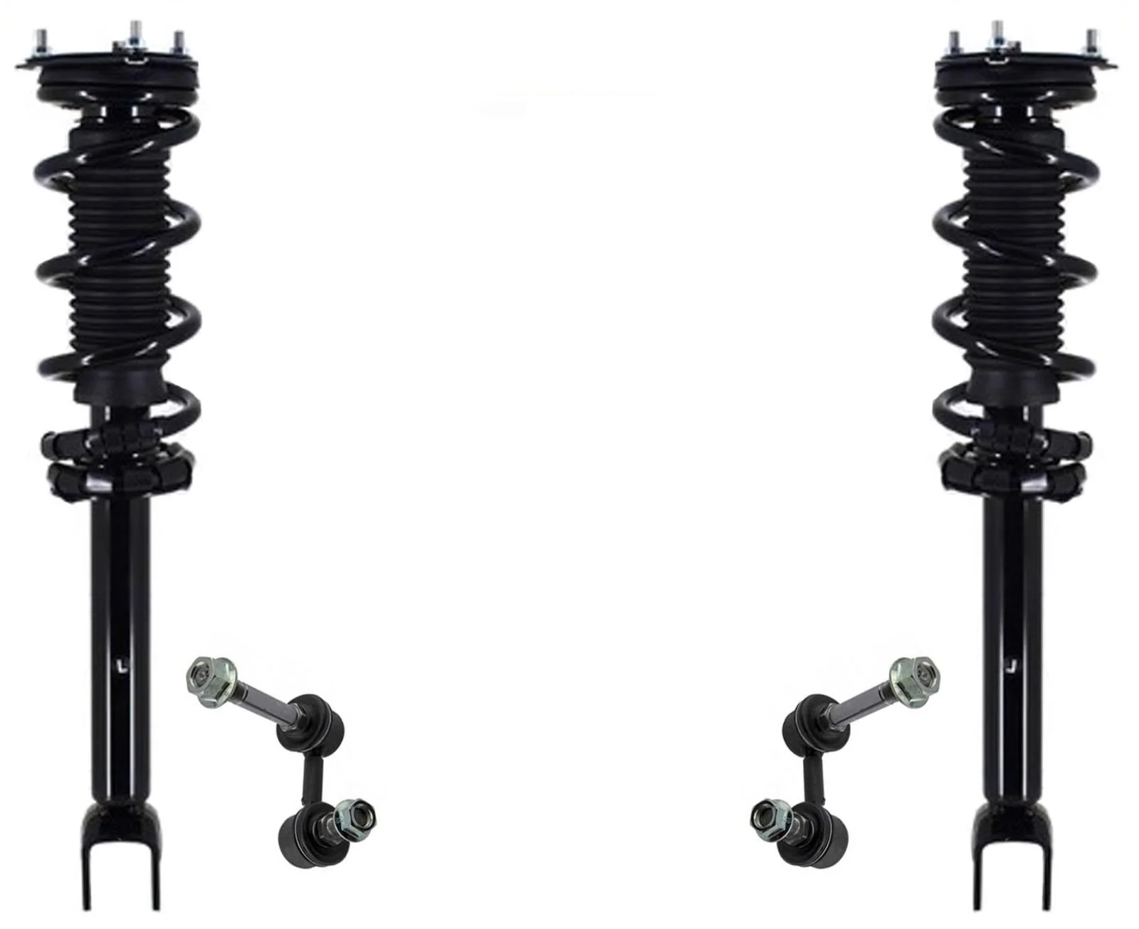 Front Struts Control Arms & Links For Infiniti Q50 2016-2019 Rear Wheel Drive - Image 2