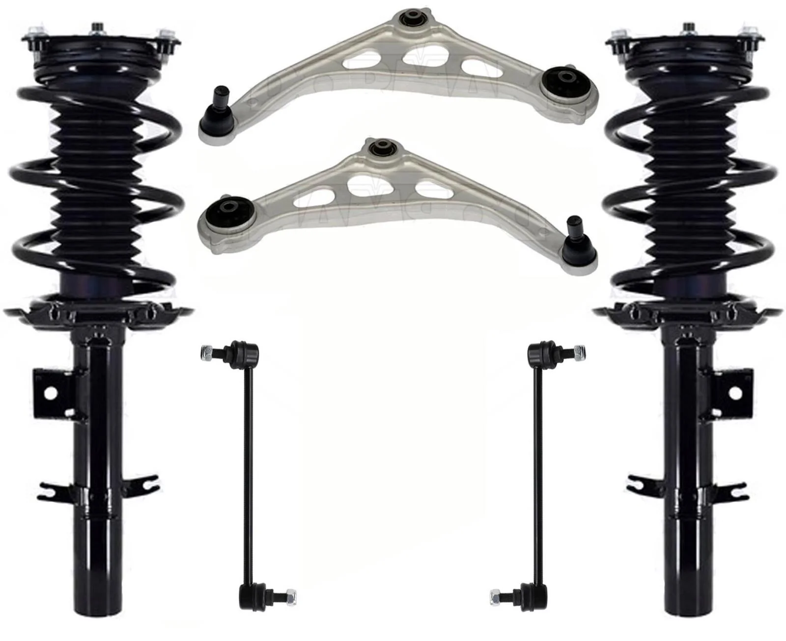 Front Struts Control Arms & Links Tie Rods For Altima All Wheel Drive 2019-2024 - Image 2
